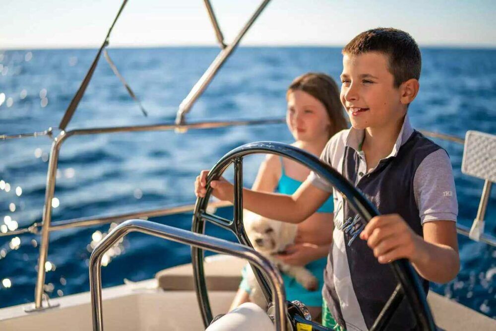 Kids Enjoying Family Sailing Vacation | Sebastus Sailing