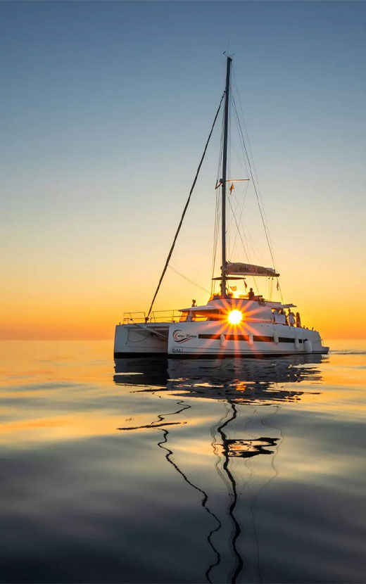 Yacht on the water | Sebastus Sailing