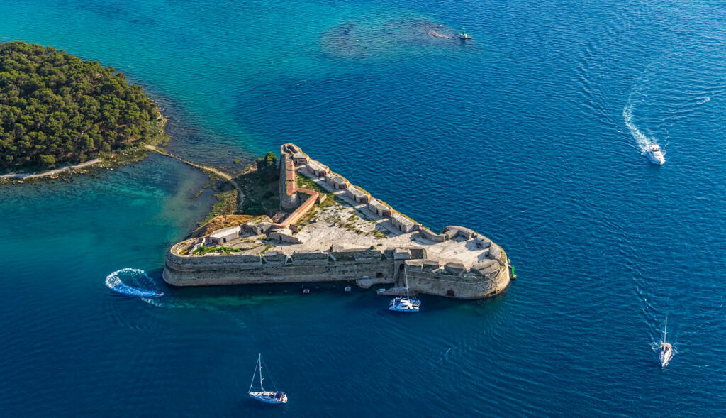 St. Nicholas Fortress in Sibenik, Croatia