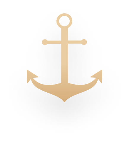 Gold anchor