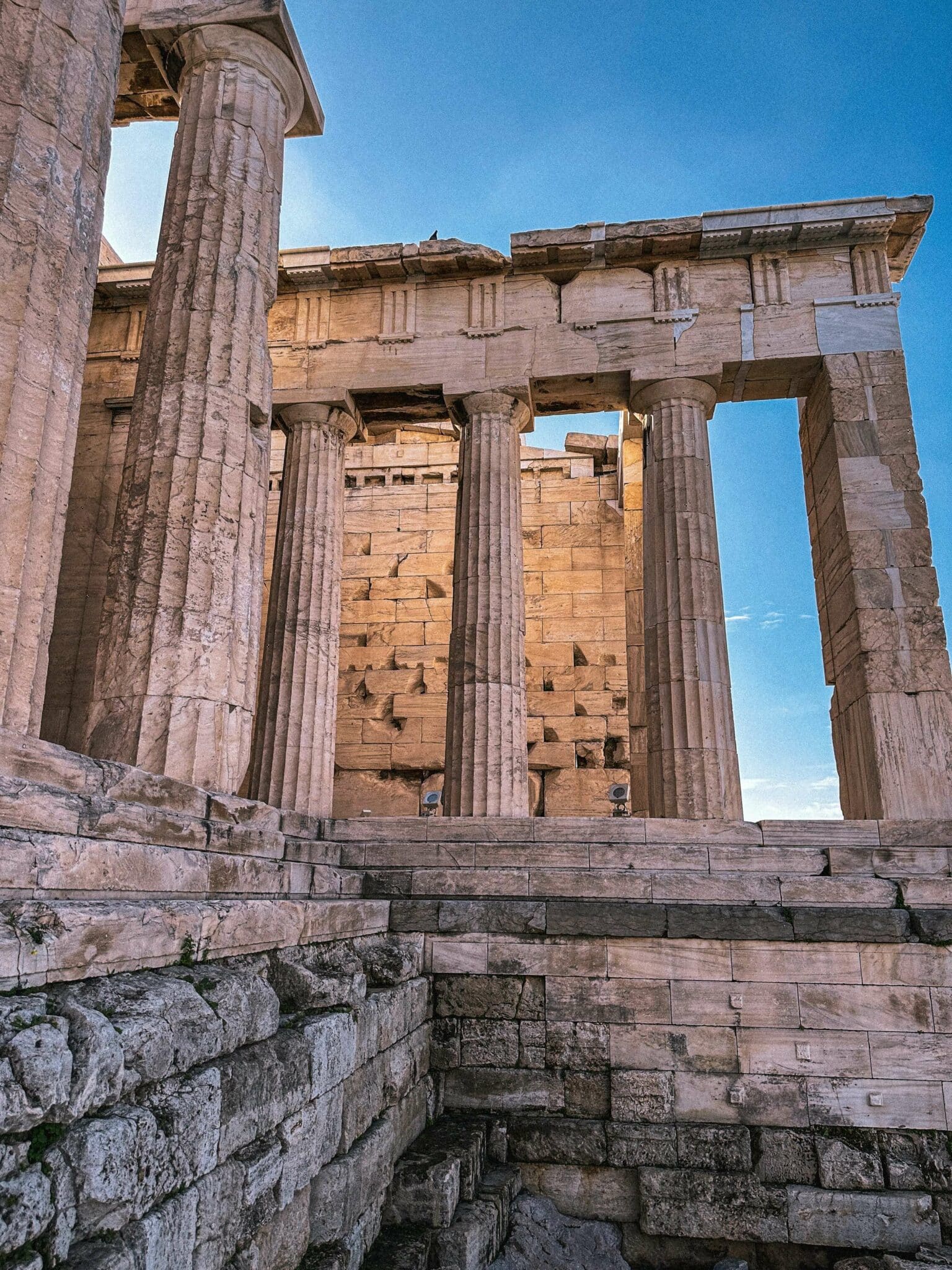 Ruinen der antiken Stadt Athen